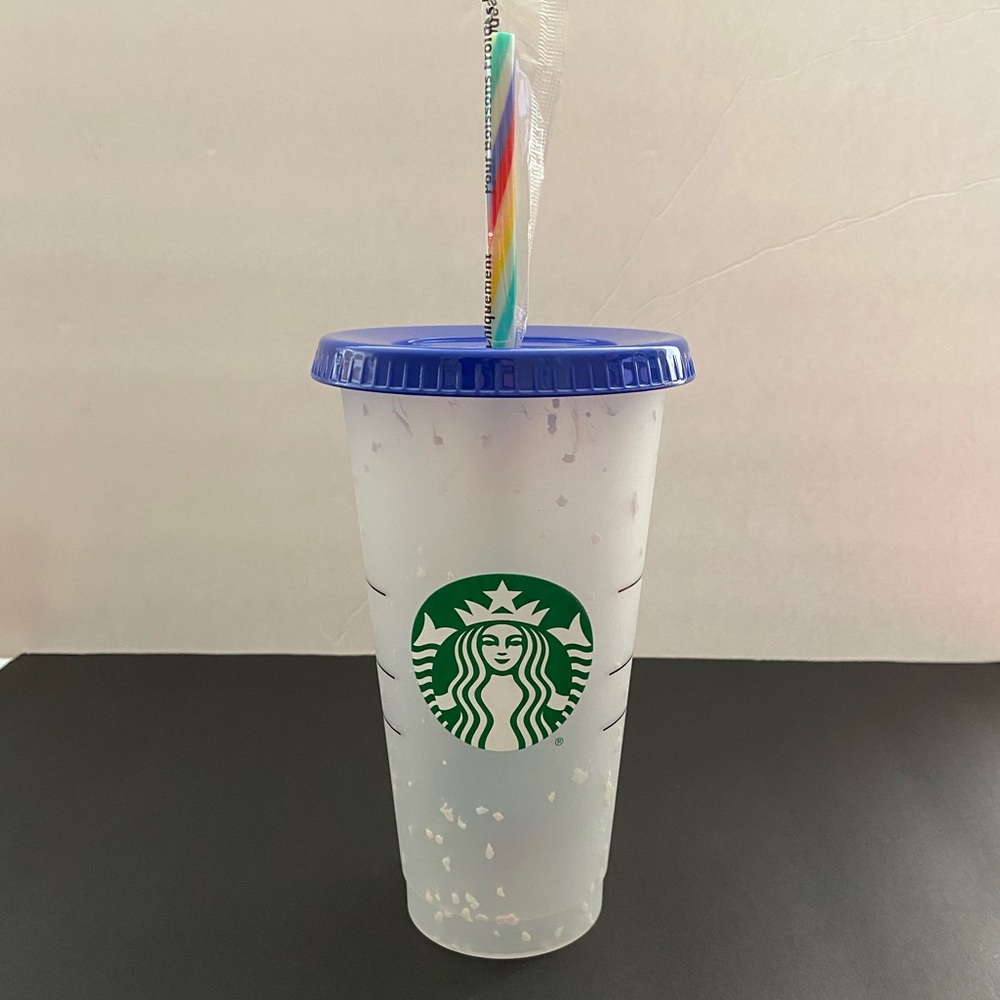 🎉New Starbucks Color Changing Confetti Tumbler 🎉